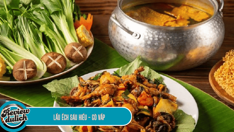 Lẩu Ếch Sáu Hiếu là một trong những quán ăn ngon Gò Vấp