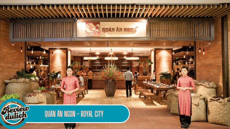 quán ăn ở royal - city