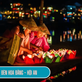 Thả đèn hoa đăng Hội An